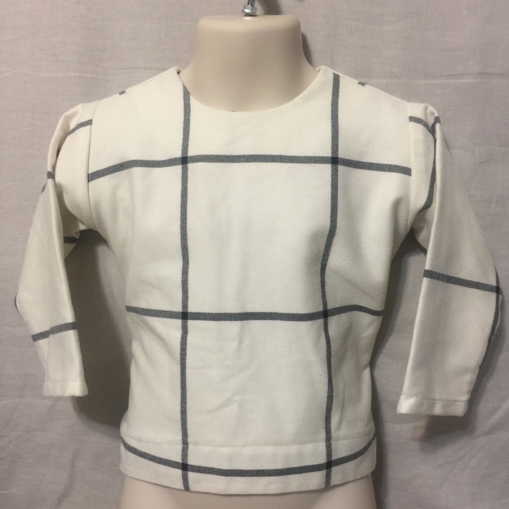 Motoreta Girl’s long sleeves high low top